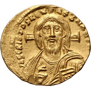 Bizancjum, Justynian II 685-695 (pierwsze panowanie), solidus, Konstantynopol