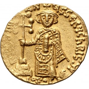 Byzanz, Justinian II 685-695 (erste Herrschaft), Solidus, Konstantinopel