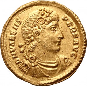 Cesarstwo Rzymskie, Walens 364-378, solidus 372, Antiochia