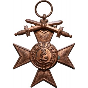 Niemcy, Bawaria, Order Zasługi Wojskowej, Krzyż III Klasy z Mieczami