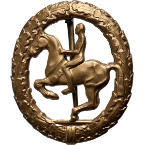 Niemcy, RFN, brązowa odznaka jeździecka (DeutschesReiterabzeichen) wz.1957