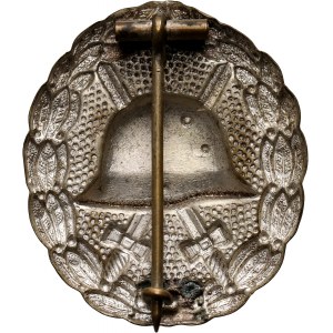 Germany, Empire, silver badge for wounds 1918 (Verwundetenabzeichen)