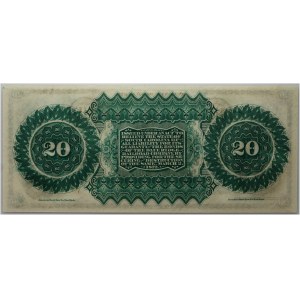 South Carolina, Columbia, 20 Dollars 1872, series A