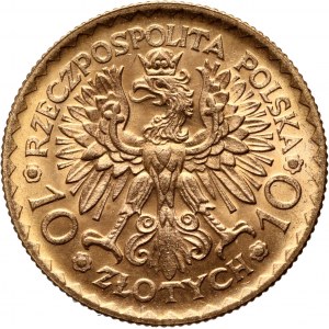 II RP, 10 złotych 1925, Warszawa, Bolesław Chrobry