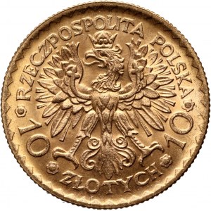 II RP, 10 zloty 1925, Warsaw, Bolesław Chrobry