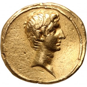 Roman Empire, Augustus 27 BC-AD 14, Aureus, Rome?