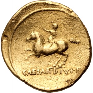 Cesarstwo Rzymskie, Oktawian August 27 p.n.e.-14 n.e, aureus, Rzym?