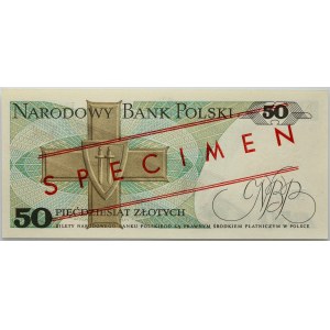 PRL, 50 złotych 1.12.1988, WZÓR, No. 0742, seria GB