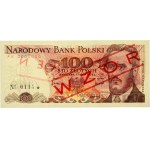 PRL, 100 złotych 17.05.1976, WZÓR, No. 0114, seria AK