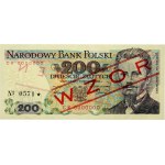 People's Republic of Poland, 200 zloty 1.06.1986, MODEL, No. 0571, CR series