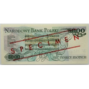 People's Republic of Poland, 5000 zloty 1.06.1986, MODEL, No. 0682, series AY