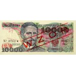 PRL, 10000 złotych 1.02.1987, WZÓR, No. 0761, seria A