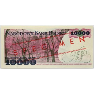 PRL, 10000 zloty 1.12.1988, MODEL, No. 0848, W series