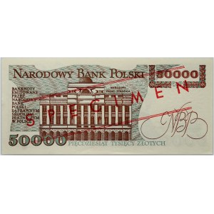 PRL, 50000 złotych 1.12.1989, WZÓR, No. 0885, seria A