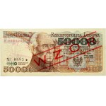 PRL, 50000 zloty 1.12.1989, MODEL, No. 0885, series A