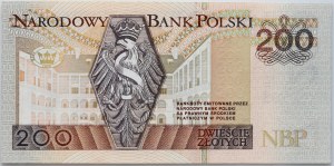 III RP, 200 złotych 25.03.1994, seria AA0000003