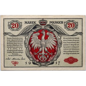 Generalne Gubernatorstwo, 20 marek polskich 9.12.1916, Generał, Seria A