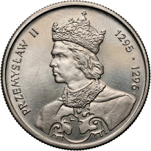 People's Republic of Poland, 100 zloty 1985, Przemyslaw II, PRÓBA, copper-nickel