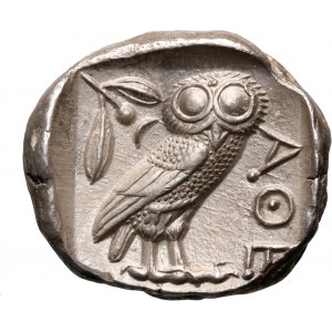 Grecja, Attyka, tetradrachma po 449 p.n.e., Ateny