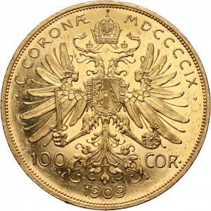 Austria, Franz Josef I, 100 Corona 1909, Vienna