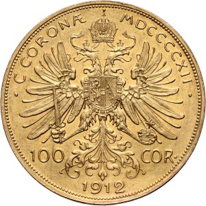 Austria, Franz Josef I, 100 Corona 1912, Vienna