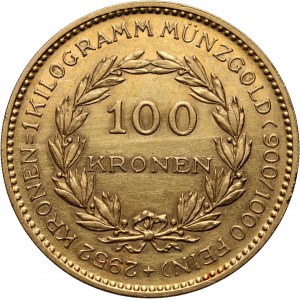 Austria, Republic, 100 Corona 1923, Vienna