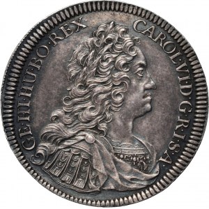 Austria, Karol VI, talar 1730, Hall