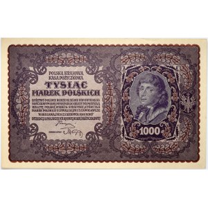 II RP, 1000 Polish marks 23.08.1919, 1st Series AU