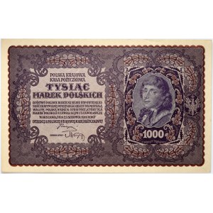 II RP, 1000 marek polskich 23.08.1919, I Serja AU