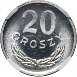 PRL, 20 groszy 1972, Prooflike
