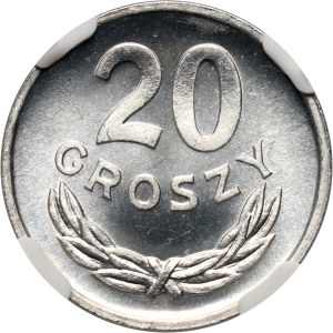 PRL, 20 pennies 1980, Prooflike