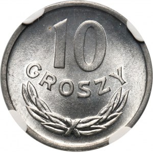 PRL, 10 pennies 1966