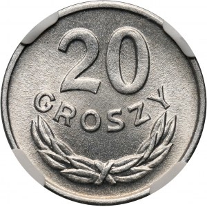 PRL, 20 pennies 1962