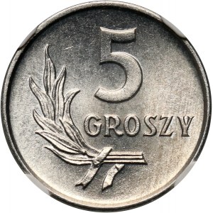 PRL, 5 pennies 1961
