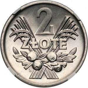 PRL, 2 zloty 1974, Berries