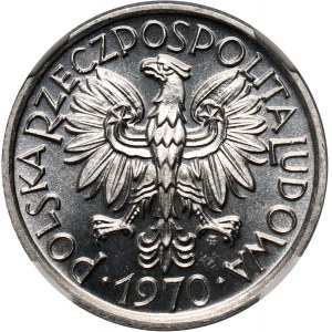 PRL, 2 złote 1970, Jagody, Prooflike