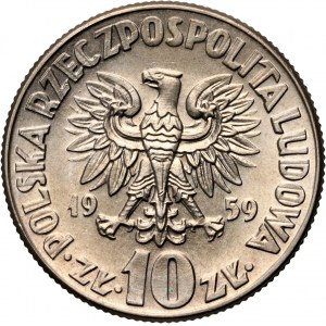 PRL, 10 zloty 1959, Nicolaus Copernicus