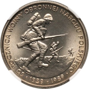 PRL, 500 złotych 1989, Wojna Obronna