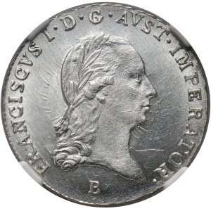 Austria, Franciszek I, 3 krajcary 1820 B, Kremnica