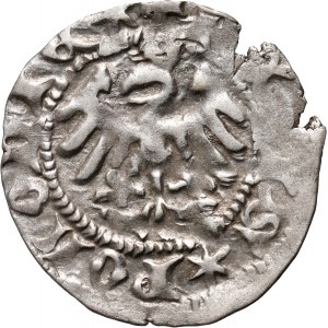 Władysław Jagiełło 1386-1434, half-penny, Kraków, reference N