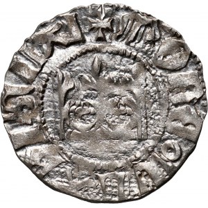 Władysław Jagiełło 1386-1434, half-penny, Kraków, no signatures