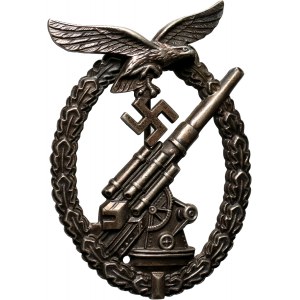 Niemcy, III Rzesza, Odznaka Bojowa Obrony Powietrznej Luftwaffe w pudełku (Das Kampfabzeichen der Flugabwehr der Luftwaffe)