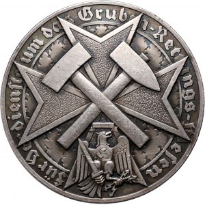 Niemcy, Prusy, Odznaka Pamiątkowa Ratownictwa Górniczego 1934 (Grubenwehr-Erinnerungsabzeichen)