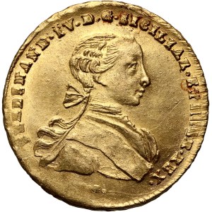 Włochy, Neapol i Sycylia, Ferdynand IV, 6 ducati 176?
