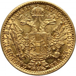 Austria, Franz Joseph I, Ducat 1861 A, Vienna