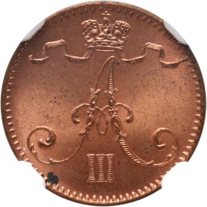 Finlandia, Aleksander III, 1 penni 1893, Helsinki