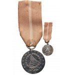 PRL, Medal Za Waszą Wolność i Naszą z miniaturką