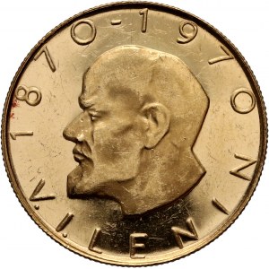 Czechosłowacja, dukat medalowy 1970, Lenin