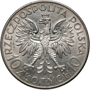 II RP, 10 zloty 1933, Warsaw, Romuald Traugutt