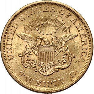 USA, 20 Dollars 1853, Philadelphia